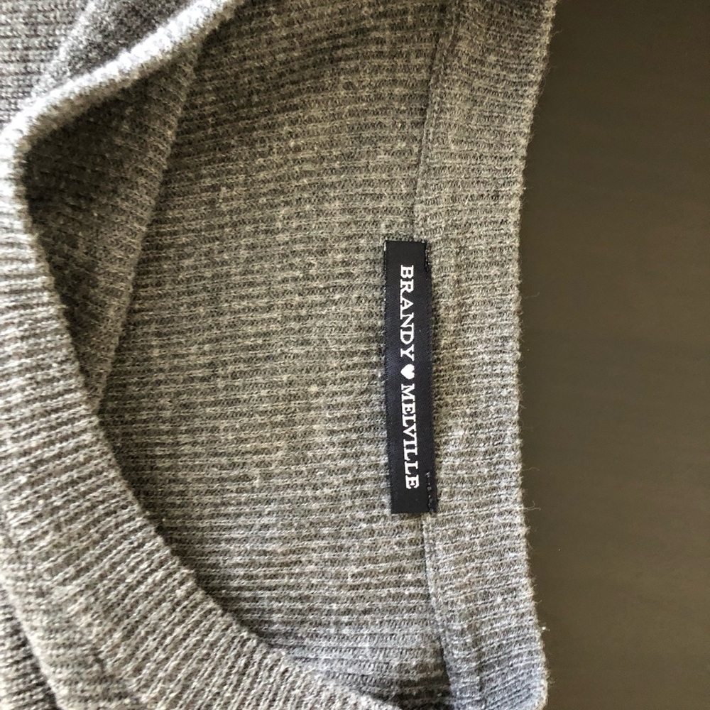 Brandy Melville grey long sleeve